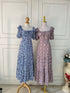 Spring Cotton Floral Dresses